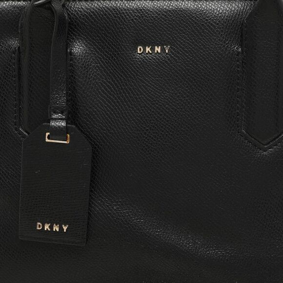 Dkny Chelsea Black Leather Satchels - Picture 7 of 7